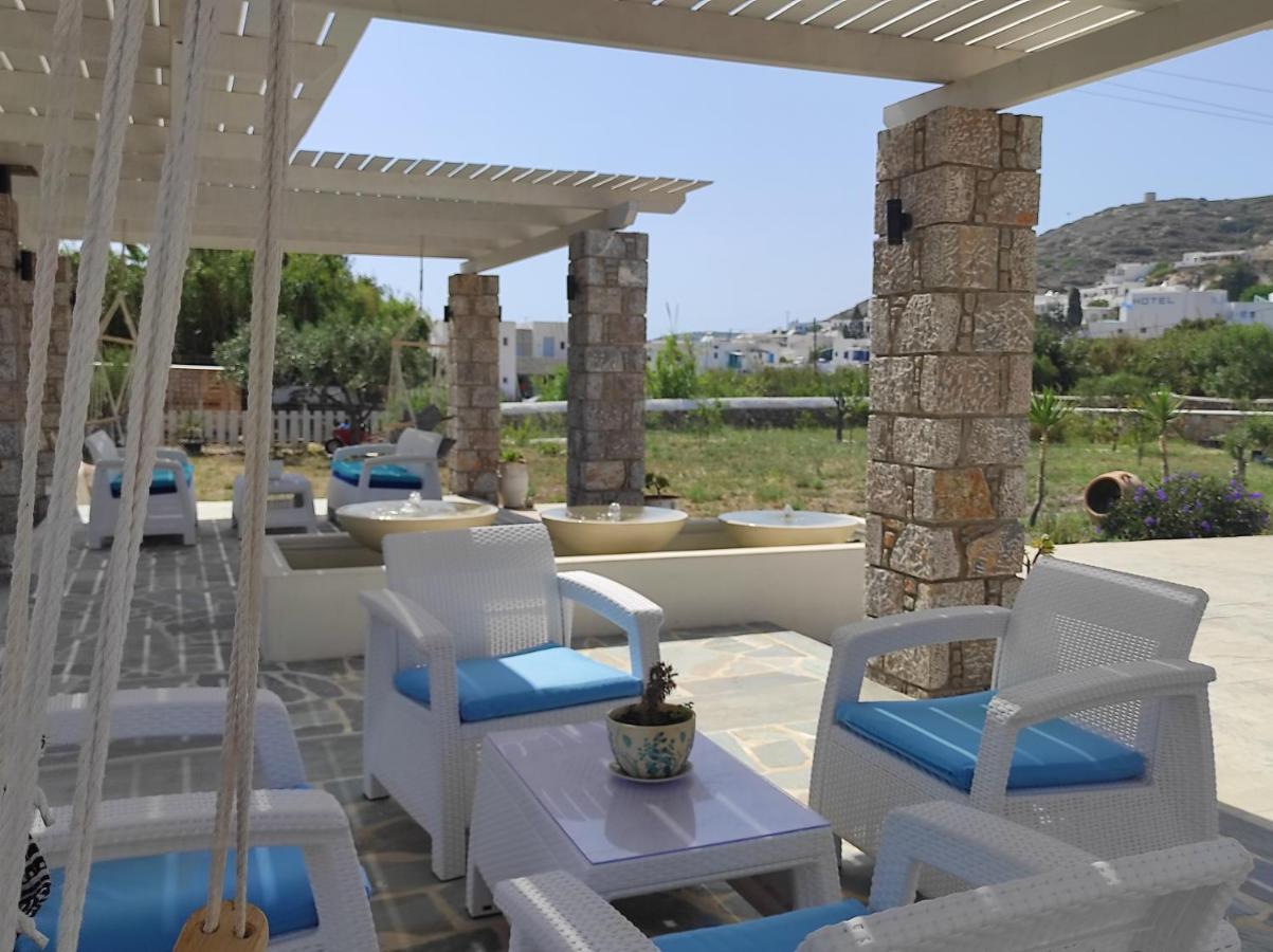 Villa Le Grand Bleu Katápola Exterior foto
