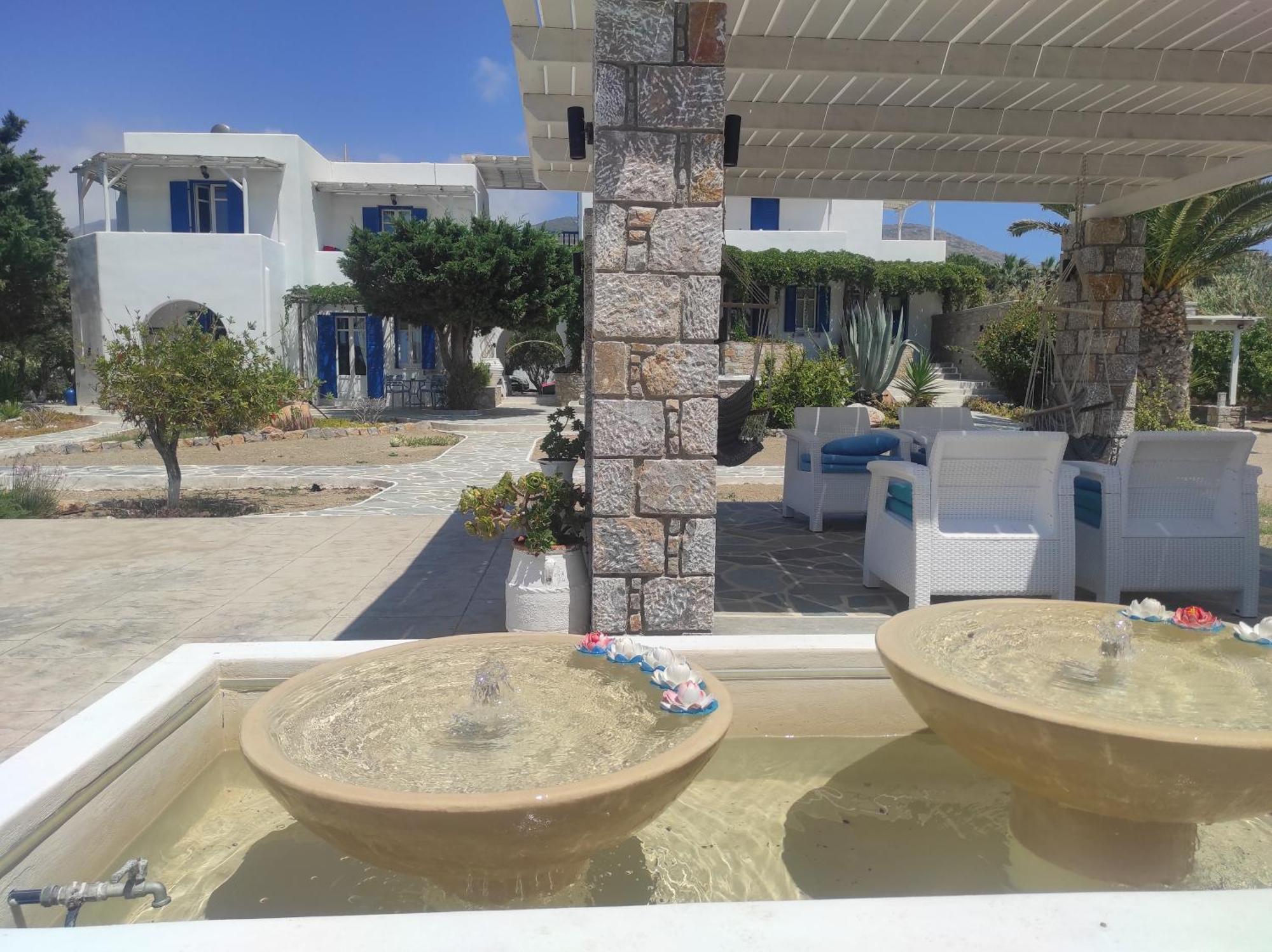 Villa Le Grand Bleu Katápola Exterior foto