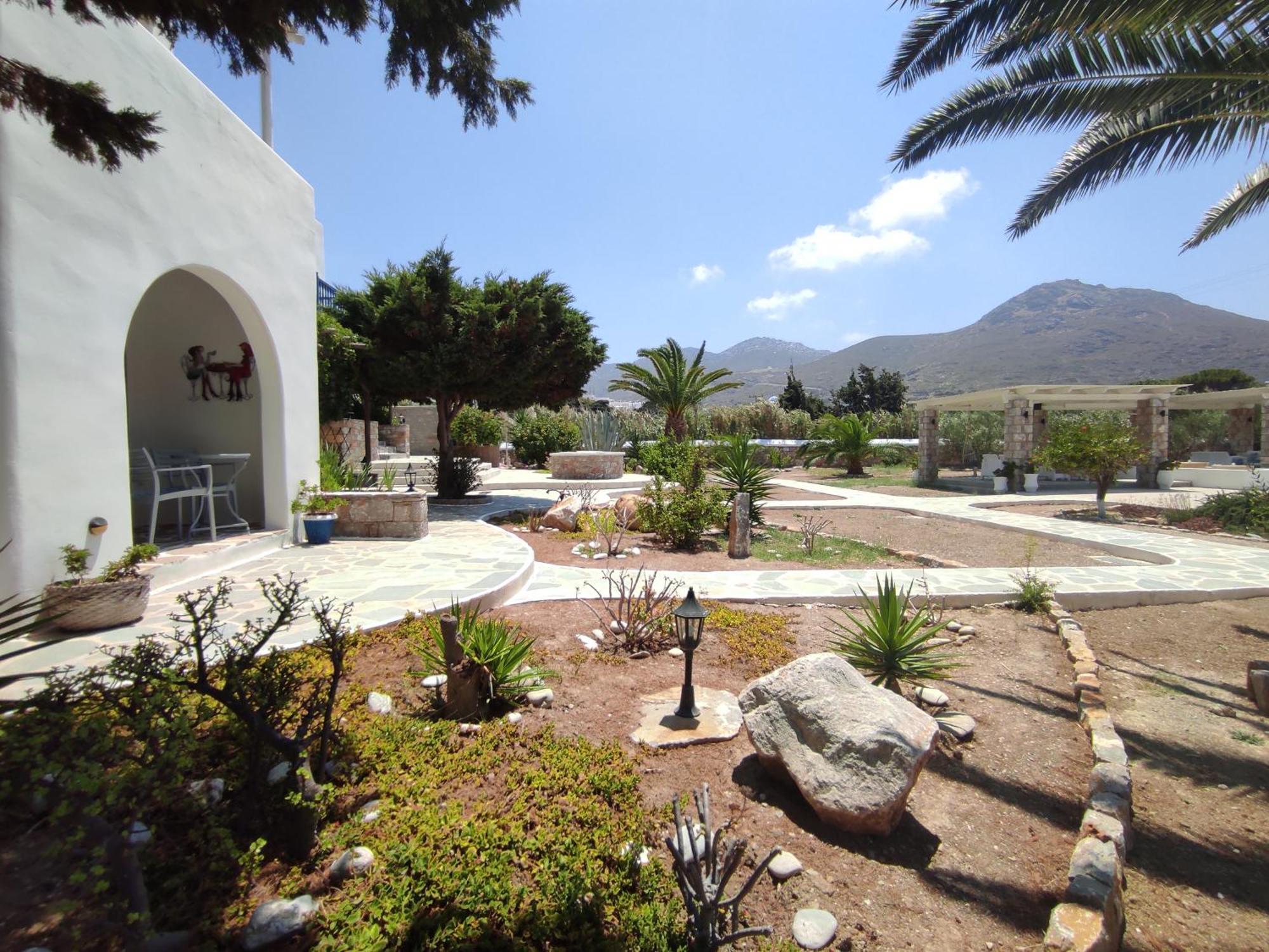 Villa Le Grand Bleu Katápola Exterior foto