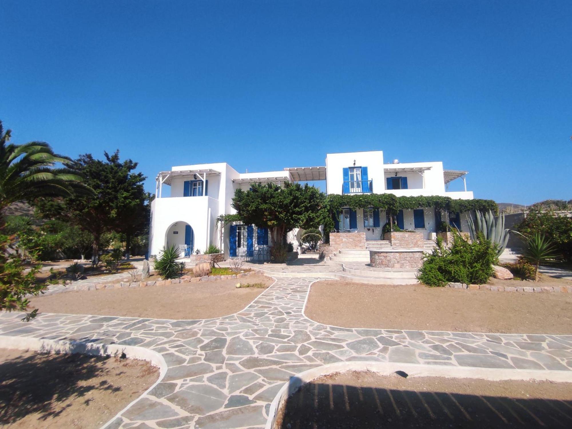 Villa Le Grand Bleu Katápola Exterior foto