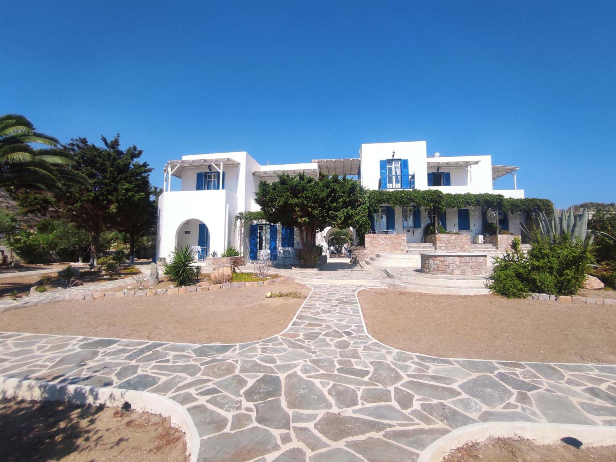 Villa Le Grand Bleu Katápola Exterior foto